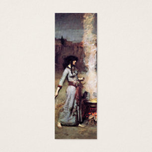 Cartes De Visite Magic Circle Signet par John W. Waterhouse