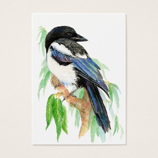 Cartes De Visite Magpies ATC ACEO (Devant)