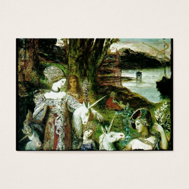 Cartes De Visite Maidens et Unicorns (Devant)