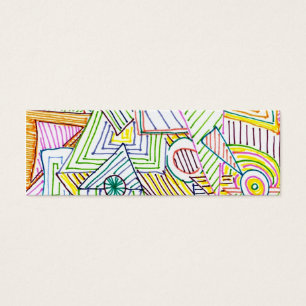 Cartes De Visite Maigre unique