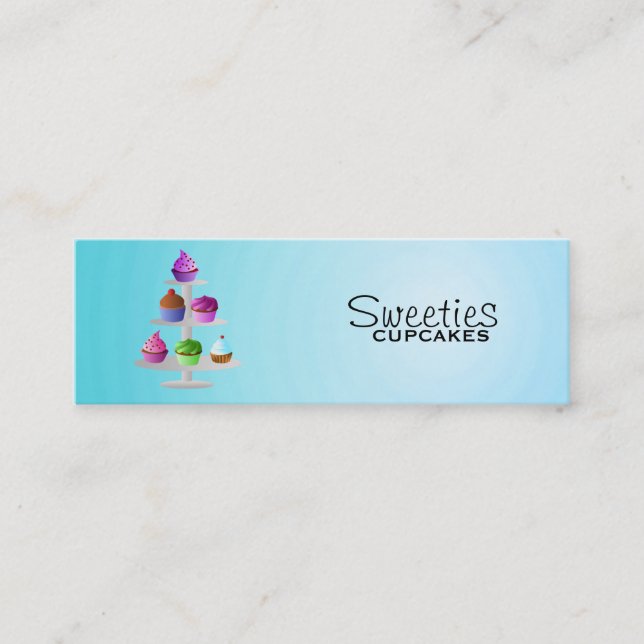 Cartes de visite maigres de petits gâteaux (Devant)