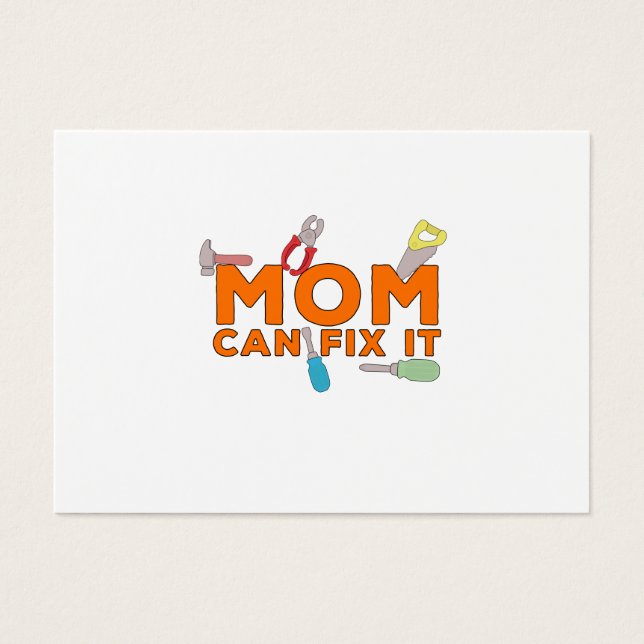 Cartes De Visite Maman peut le réparer (Devant)