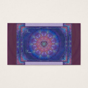 Cartes De Visite Mandala de coeur