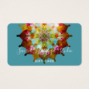 Cartes De Visite Mandala du Solstice d'Été