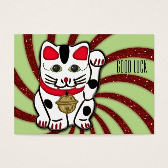 Cartes De Visite maneki neko (Devant)