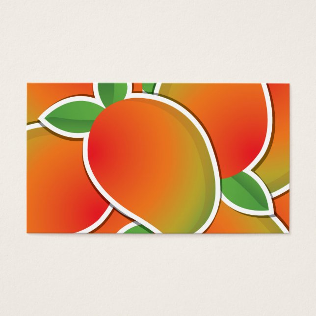 Cartes De Visite Mangue funky (Devant)