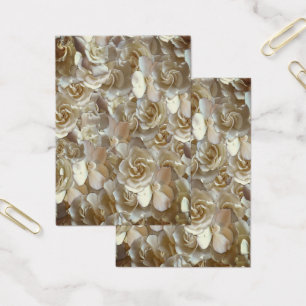 Cartes De Visite Many beautiful petals of rose