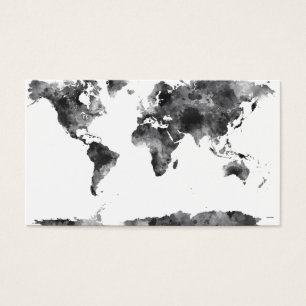 CARTES DE VISITE MAP MONDIALE BG3 -