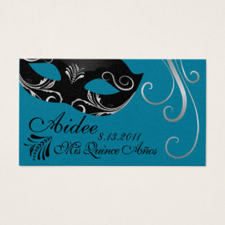 Cartes De Visite Mardi Gras QuinceTicketFr