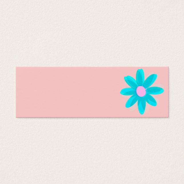 Cartes De Visite marguerite pastel (Devant)