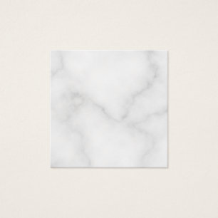Cartes De Visite Mariage Marbre blanc vide