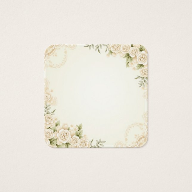 Cartes De Visite mariage moderne (Devant)