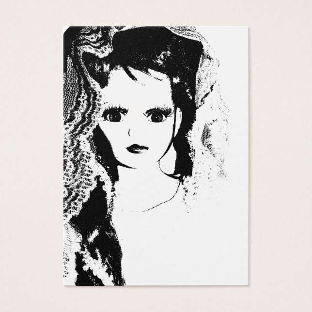 Cartes De Visite Mariée (Devant)