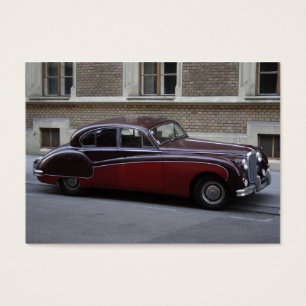 Cartes De Visite Mark IX de Jaguar rouge