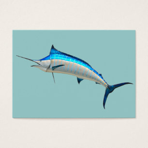 Cartes De Visite Marlin bleu