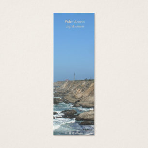 Cartes De Visite Marque de livre - Phare de Point Arena