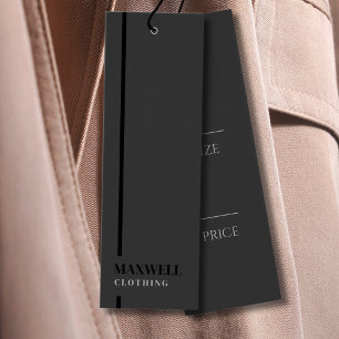 Cartes De Visite Marque de vêtements professionnels Hang Tags