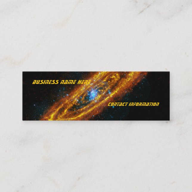 Cartes de visite Marque-page Les Étoiles d'Andromè (Devant)