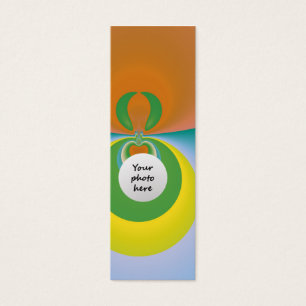 Cartes De Visite Marque-page personnalisé de l'espace coloré
