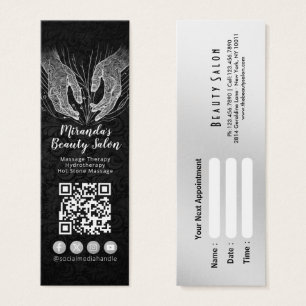 Cartes De Visite Massage Thérapie Guérison Mains Énergie Spa Bien-ê