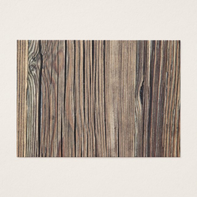 Cartes De Visite Matrices de Weathered Wood (Devant)