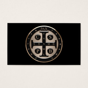 Cartes De Visite Médaille de St Benoît