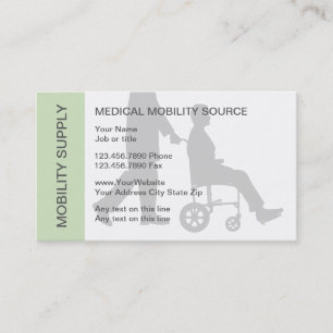 Cartes de visite Médicale de mobilité