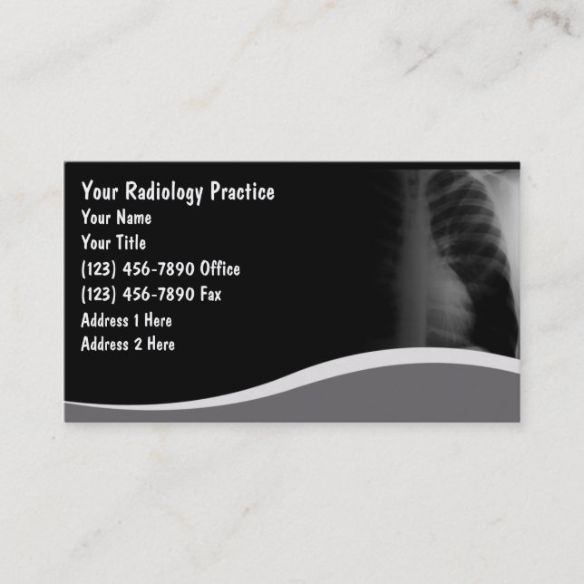 Cartes de visite médicales (Devant)
