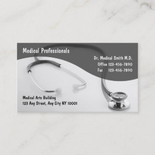 Cartes de visite médicales