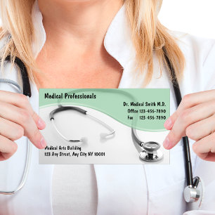 Cartes de visite médicales