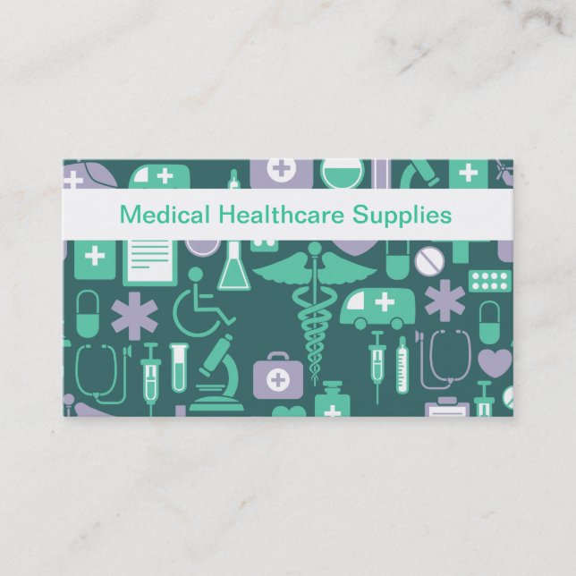 Cartes de visite médicales (Devant)