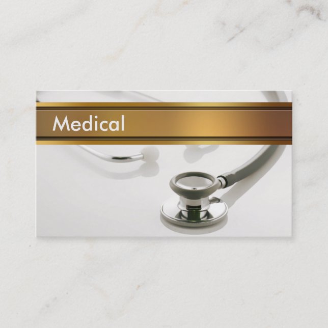Cartes de visite médicales (Devant)