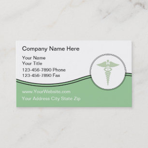 Cartes de visite médicales