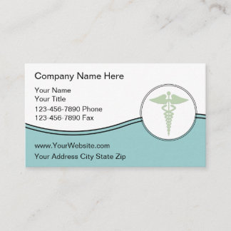 Cartes de visite Médicales