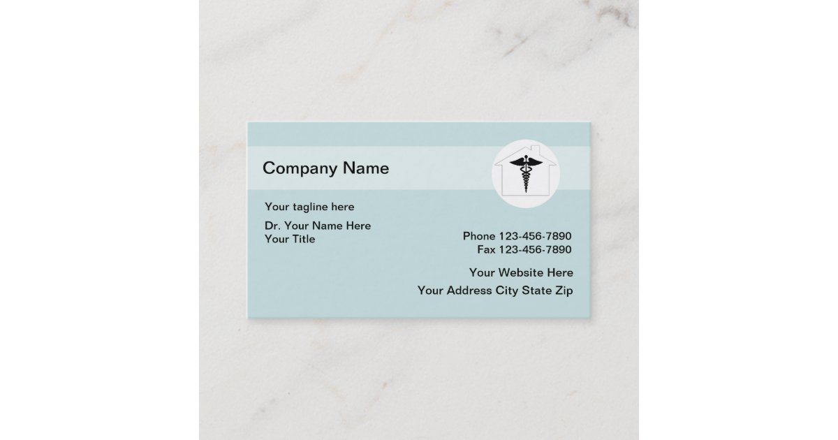 Cartes de visite Médicales à domicile | Zazzle.fr