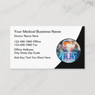 Cartes de visite Médicales en médecine interne