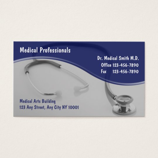 Cartes de visite médicaux
