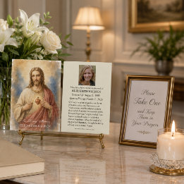 Cartes De Visite Mémorial funéraire catholique du Sacré-Cœur Photo