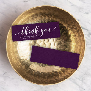 Cartes De Visite Merci Arrière - plan modifiable Relax Mariage de s