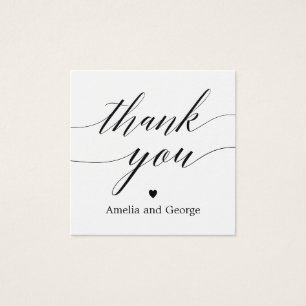 Cartes De Visite Merci DE COULEUR MODIFIABLE Mariage Balises #MSC
