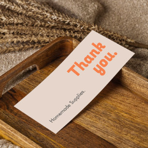 Cartes De Visite Merci Marchandises maison Fournitures promotionnel