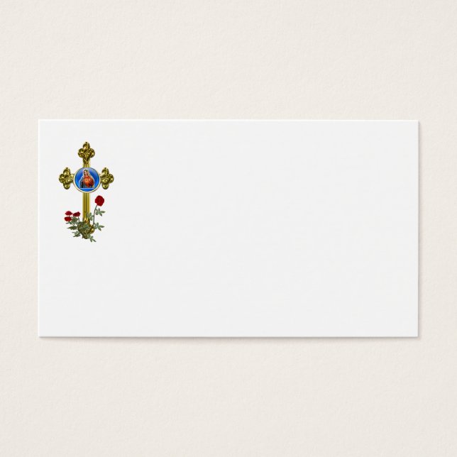 Cartes De Visite Mère MAry (Devant)