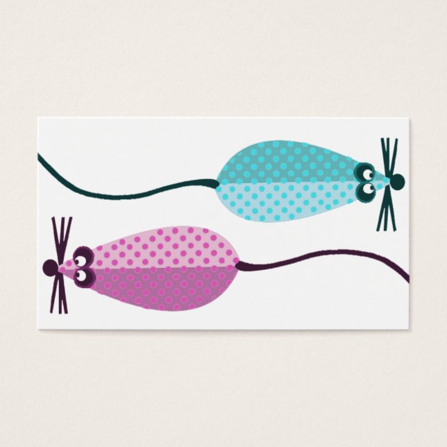 Cartes De Visite Mice (Devant)