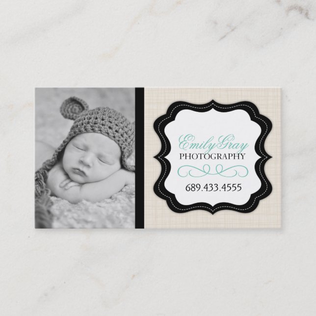 Cartes de visite mignons de photographe (Devant)