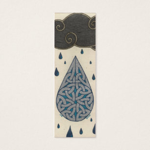 Cartes De Visite Mini-signet de pluie