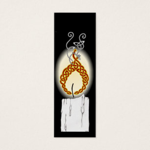 Cartes De Visite Mini-signets de serpent du feu