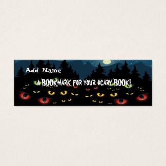 Cartes De Visite Mini Signets pour la fête d'Halloween Favoriser