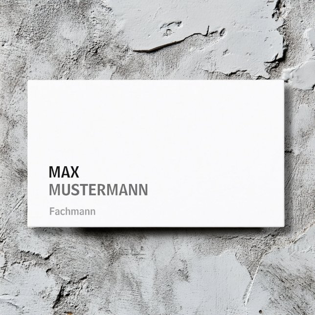 Cartes de visite minimalistes (Créateur téléchargé)