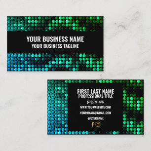 Cartes de visite minimalistes de luxe