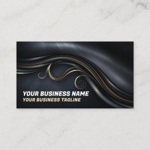 Cartes de visite minimalistes de luxe